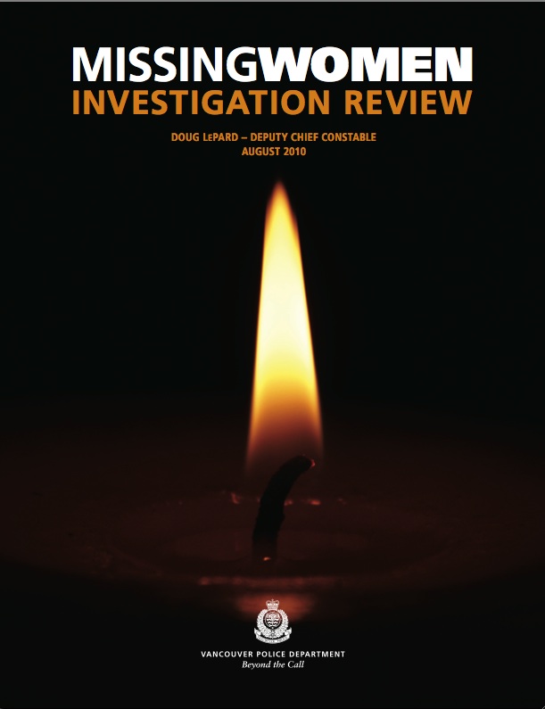 Missing Women Investigation Review Officially Released By The Vancouver Police Department Bwss 8905