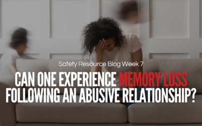 Can one experience memory loss following an abusive relationship?